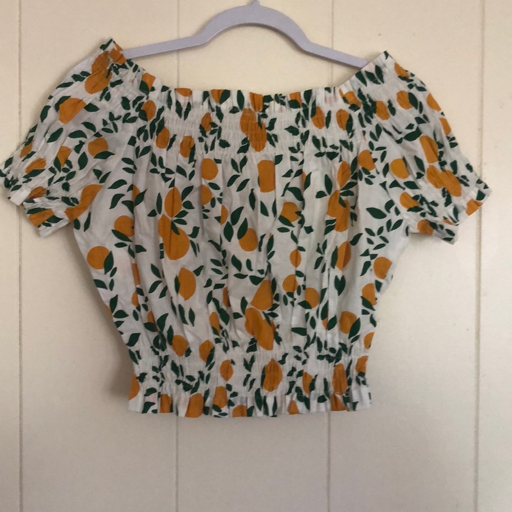 Compania fantastica size medium crop top limoni
